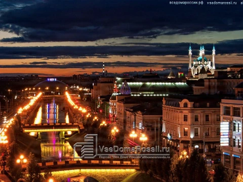 Kazan. Kazan is even more beautiful at sunset!