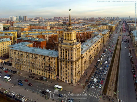 Moskowsky district, Saint Petersburg. Отличный вид Московского проспекта.