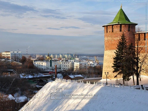 Nizhny Novgorod. Nizhny Novgorod is in full view from the walls of city Kremlin