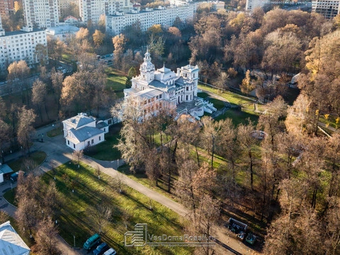 Hovrino district, Moscow city. Подмосковная усадьба Грачёвка в Ховрино, в XV—XVI веках принадлежавшая Третьяковым-Ховриным.