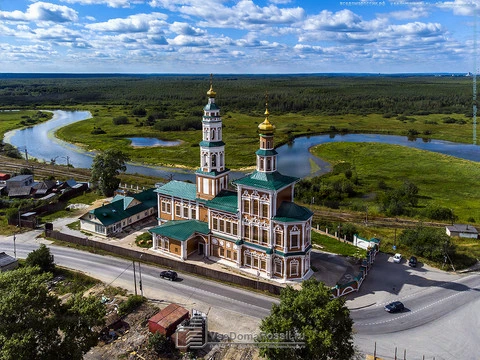 Solikamsk. This Church is a monument of church architecture of the XVIII century. The church serves as a logical and visual continuation of the ensemble of Solikamsk churches, created in the XVII—XVIII centuries during the period of economic prosperity of Solikamsk.