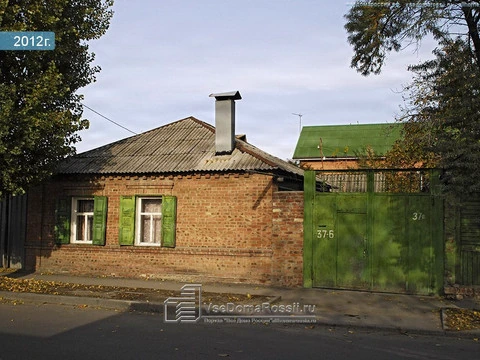 Ростов-на-Дону, Кривошлыковский переулок, 37Б — фото 2012 года