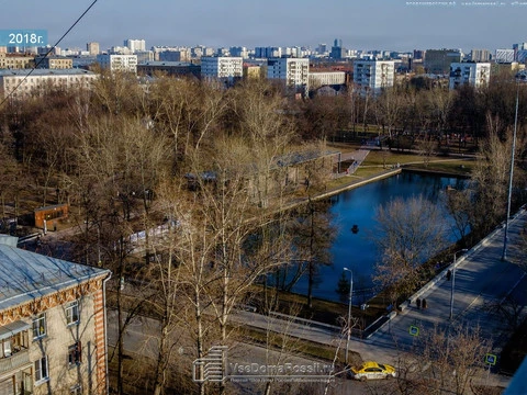 Москва, улица Гончарова, "Гончаровский парк" — фото 2018 года